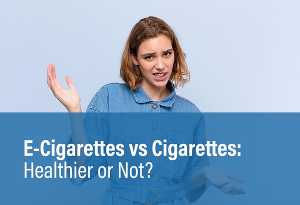 Cigarettes vs e-cigarettes