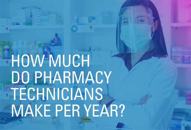 how much does a pharmacy technician make per year